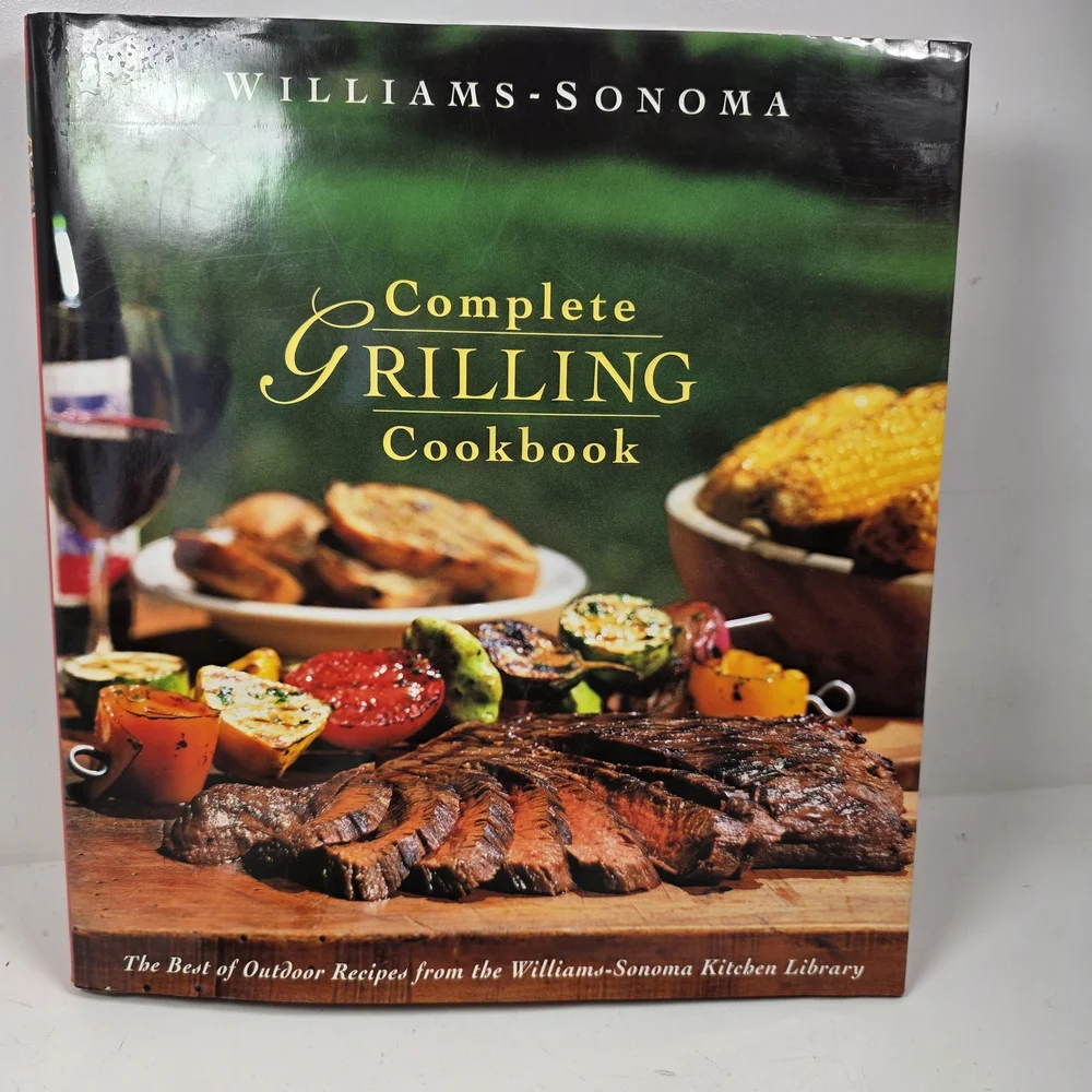 Williams Sonoma Grilling Cookbook with Vibrant Colors
